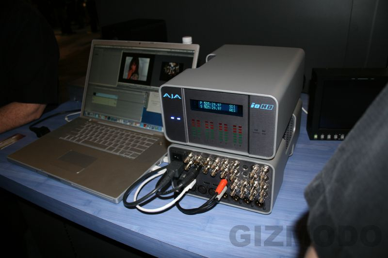Illustration for article titled Gallery of Apple's Final Cut Friend: AJA IO HD Tames the HD Beast